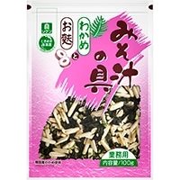 【常温】みそ汁の具わかめと麸 100G