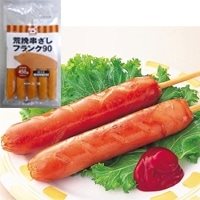 【冷凍】荒引串刺しフランク90 450G 5食入