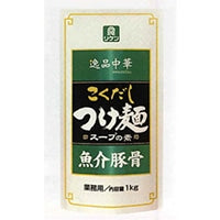 【理研ビタミン】 逸品中華 こくだしつけ麺スープの素 魚介豚骨 1KG 常温