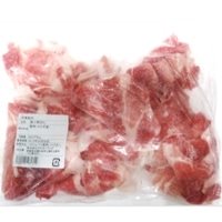 【冷凍】冷凍豚小間切 500G