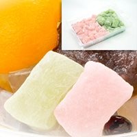 【冷凍】ぎゅうひ(天然着色赤・緑) 約90粒入