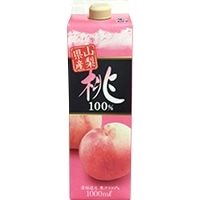【常温】桃100(山梨県産桃100%) 1L