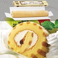 【冷凍】PSロールケーキ(カスタード) 200G