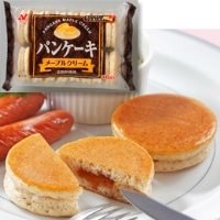 【冷凍】パンケーキ(メープルクリーム) 約28G 16食入