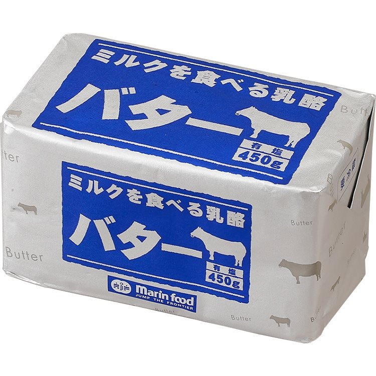 【冷蔵】ミルクを食べる乳酪バター450G