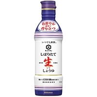 【常温】いつでも新鮮 しぼりたて生しょうゆ 450ML