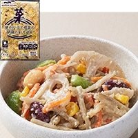 【冷凍】便利な豆と根菜の胡麻だれサラダ 500G