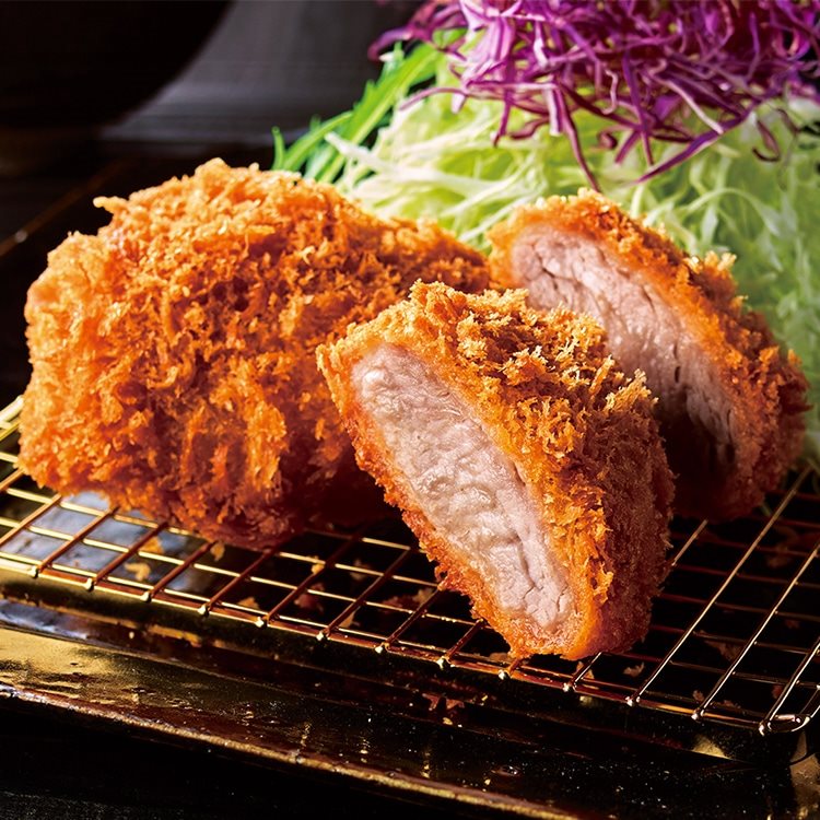 【冷凍】三元豚の厚切りヒレカツ 約70G 12食入