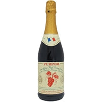 【オーバーシーズ】 ピュアポム スパークリングジュース レッドグレープ 750ML 常温 5セット
