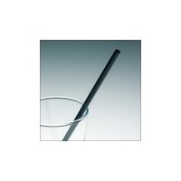 Cafeストロー ストレート バラ(黒) 500本入