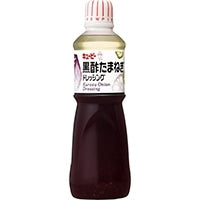 【キユーピー】 黒酢たまねぎドレッシング 1L 常温 3セット