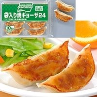 【冷凍】袋入り焼ギョーザ(にんにく抜き) 約24G 10食入