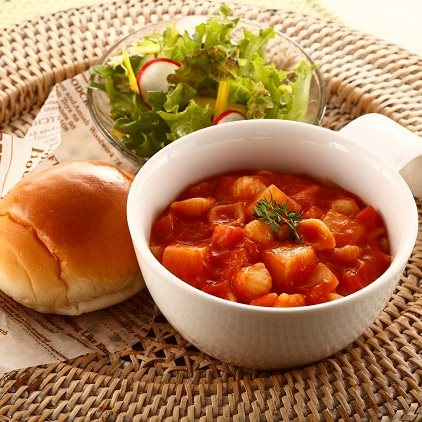【冷凍】【在庫限】マカロニと3種野菜のトマト仕立て 500G