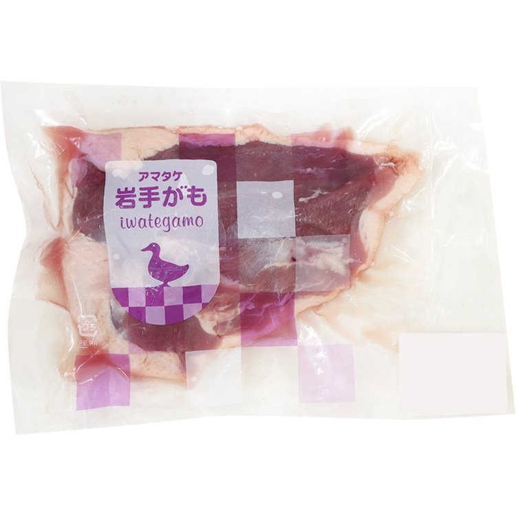 【冷凍】岩手がもムネ肉1枚入 450G以上