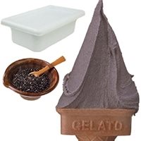【冷凍】匠のジェラート 鉄釜焙煎黒ごま 2L
