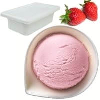 【冷凍】ベーシック アイスクリームストロベリー 2L