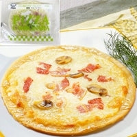 エムシーシー食品 ミラノ風カルボナーラピッツア #800 170G×10パック (まとめ買い) (Vandroロゴ付包装)
