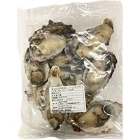 【冷凍】殻付き牡蠣(兵庫県産)ハーフシェル 生食可 10粒入