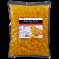 【常温】中国産 黄桃ダイスカット(固形量1KG) 1.5KG