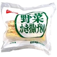 【冷凍】野菜かきあげ 80G 10食入