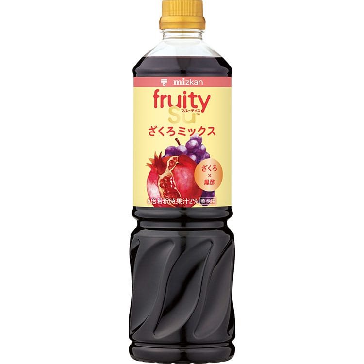 【常温】【在庫限】業務用フルーティス 黒酢ざくろミックス 1L