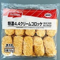 【冷凍】特濃4.4クリームコロッケ(かに入り) 70G 10食入