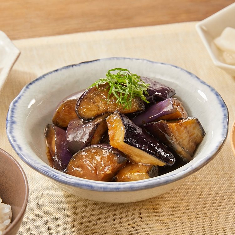 【冷凍】E調理 揚げなす甘辛煮 1KG