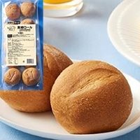 【冷凍】DB黒糖ロール(沖縄県産黒糖使用) 約25G 10食入