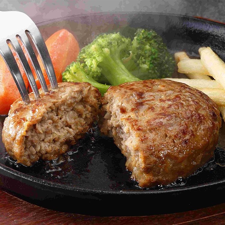 【冷凍】ブロスハンバーグ120 120G 10食入