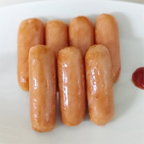 【冷凍】うす皮P&Cウインナー 500G