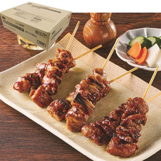 【冷凍】備長炭火焼き鳥もも(タレ付) 35G