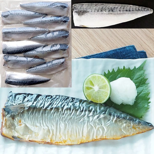 【冷凍】塩さばフィレ(太平洋さば) 95G 10食入