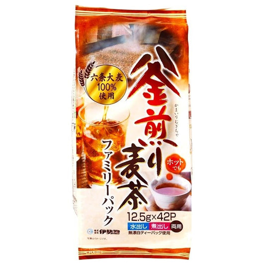 【常温】釜煎り麦茶ファミリーパック 12.5G