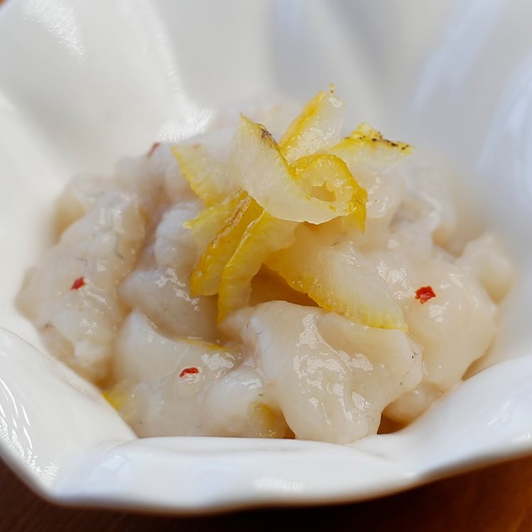 【冷凍】生ふぐ珍味 〜ゆず和え〜 50G×6切
