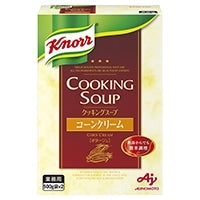 【味の素】 クノール クッキングスープ コーンクリーム 500G×2入 常温