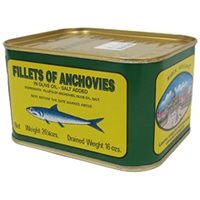 【常温】ヴァチカン) アンチョビオリーブ油漬 750G