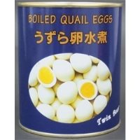 【常温】ツインベアーうずら卵水煮(タイ産) 2号缶