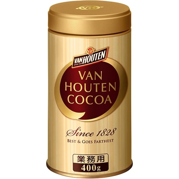 【常温】バンホーテン) ピュアココア 400G