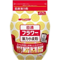 【日清製粉ウェルナ】 フラワー密封チャック付 小麦粉薄力粉 1KG 常温 3セット