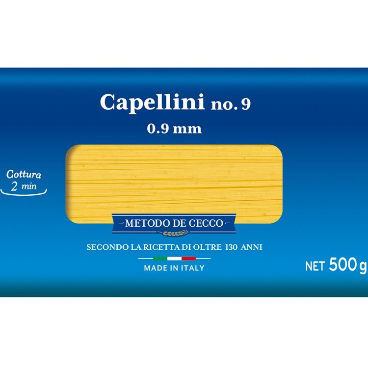 【常温】ディ・チェコ) カッペリーニ No.9 500G