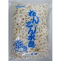 【冷蔵】水煮蓮根スライスM (7mm) 冷蔵 1KG