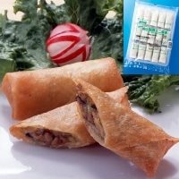 【冷凍】飯店黒豚ミニ春巻 25G 30食入