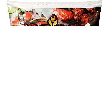 Vandro スパイシーポテト ワッフルカット 500g ×16 袋 (Vandroロゴ付包装)