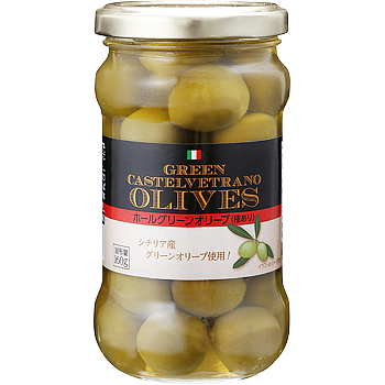 ホールグリーンオリーブ