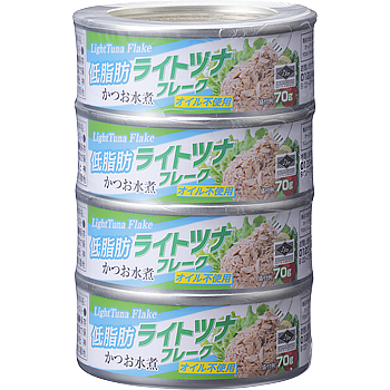 低脂肪 ライトツナフレーク缶