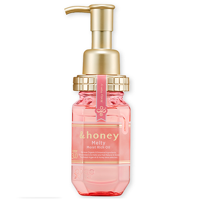 アンドハニー メルティ モイストリッチヘアオイル3.0 100ml×12パック