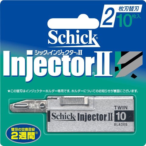 シック・ジャパン シック インジェクター?U 2枚刃替刃 10枚入×12パック