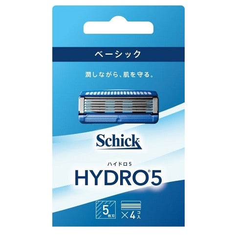 シック・ジャパン シック ハイドロ5 ベーシック 替刃(4コ入)×1パック