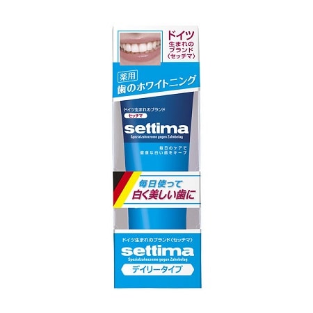 サンスター セッチマ ハミガキ デイリータイプ 80g×2パック
