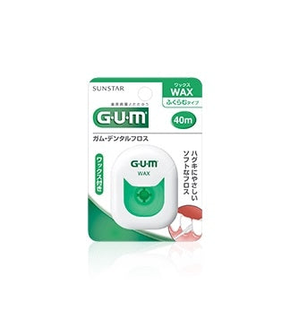 サンスター GUM デンタルフロス ワックス 40m×12パック